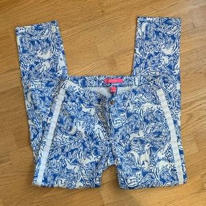 LILLY PULITZER Kelly Skinny Ankle Pant Size 2